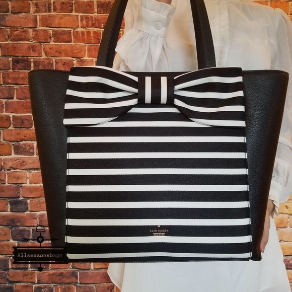 kate spade Handbags - Kate spade olive drive Savannah bow tote satchel
